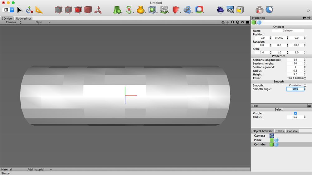 Normals Smoothing Inconsistently in Cheetah3D