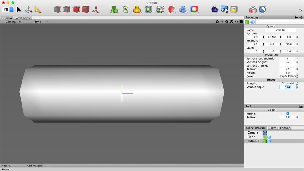 Normals Smoothing Inconsistently in Cheetah3D