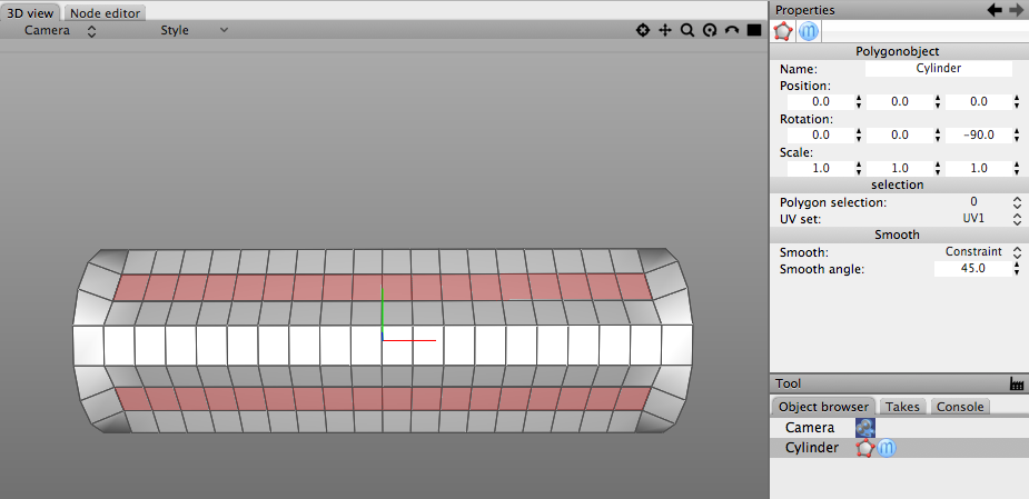 Modeling and Subdivision in Cheetah3D - A Screwdriver